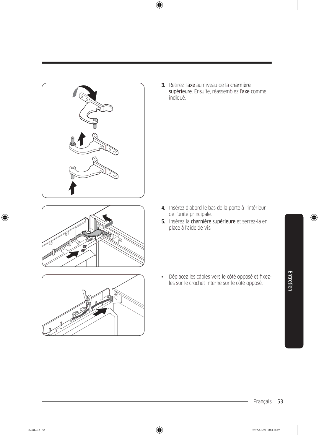 Samsung RR39M7335SA/EF, RR39M7000SA/EF, RR39M7335S9/EF, RR39M7300S9/EF manual Français  